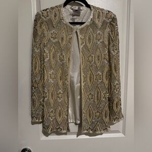 Adrianna Papell Evening Beaded Jacket